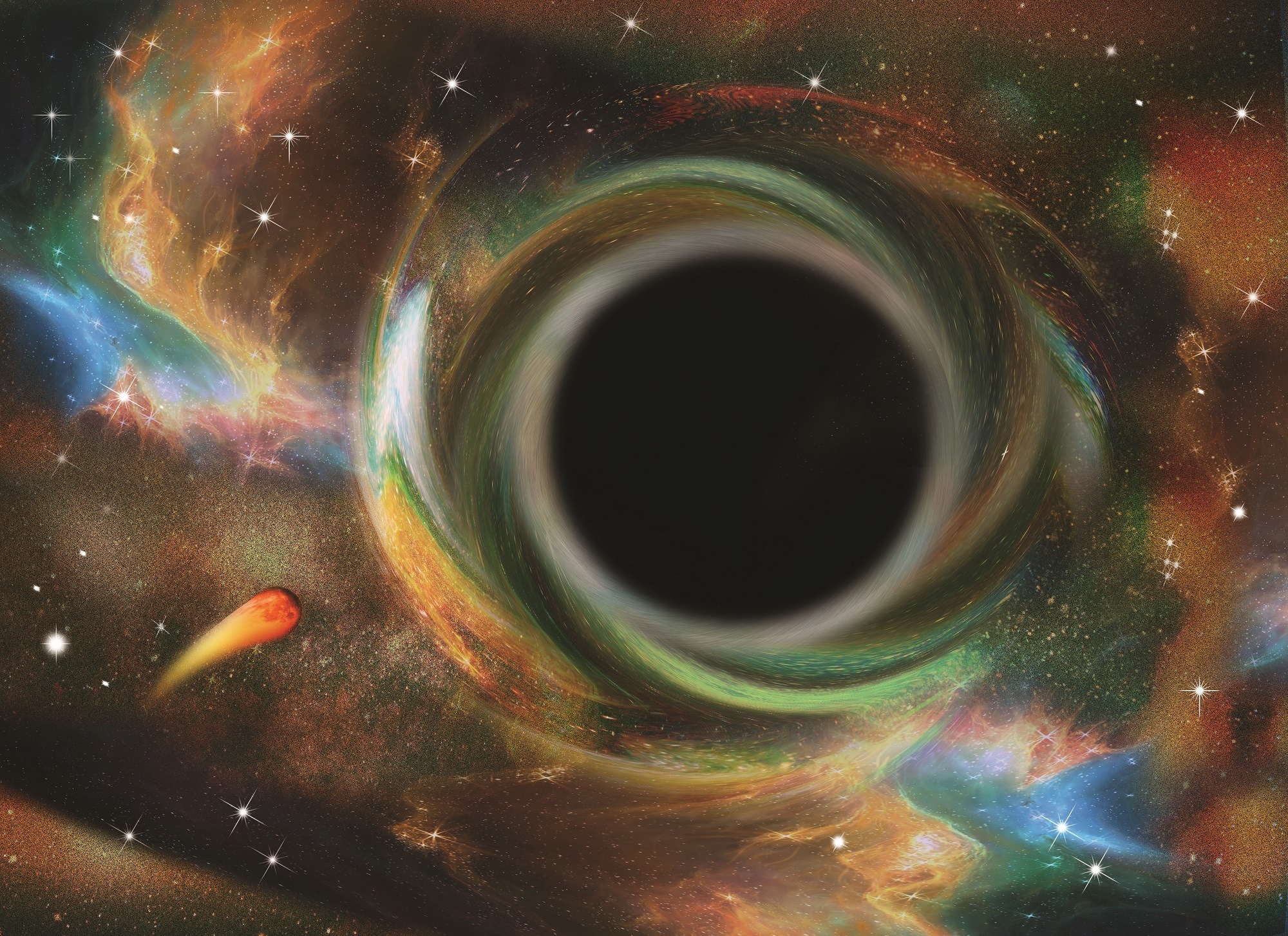 Le trou noir le plus puissant peut engloutir l'équivalent d'une Terre par  seconde - Ça m'intéresse