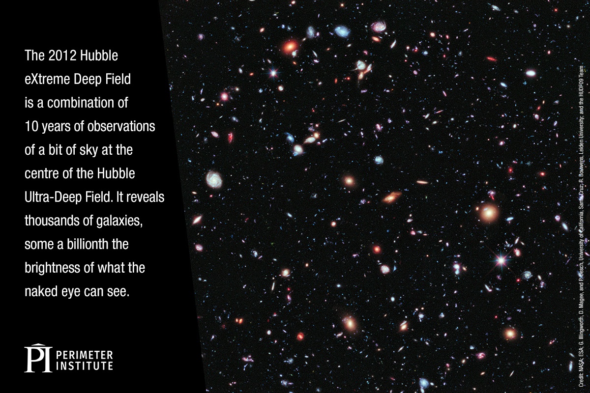 Hubble deep field фото