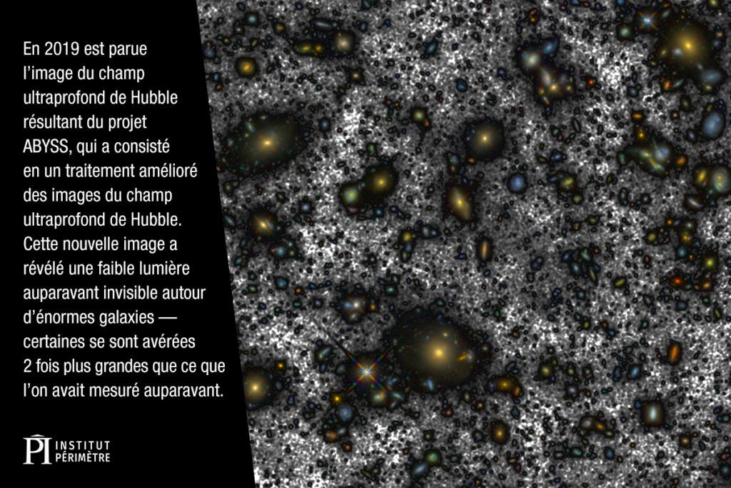 Image infrarouge de Hubble Ultra Deep Field